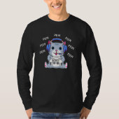 Pew Pew Cat T-shirt (Voorkant)