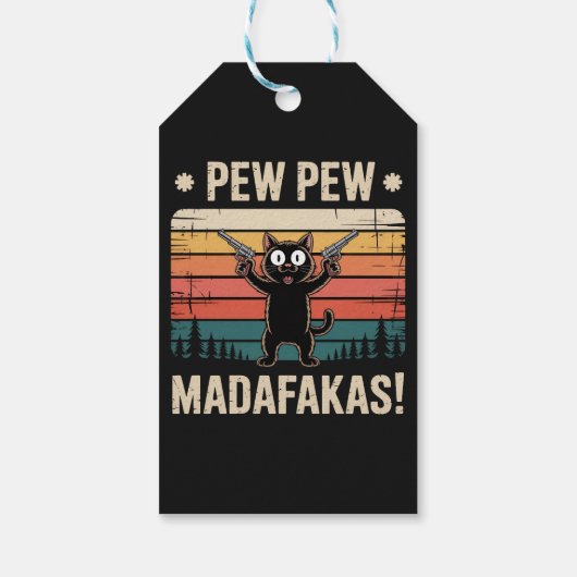 Pew Pew Madafakas Cadeaulabel (Achterkant)