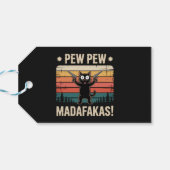 Pew Pew Madafakas Cadeaulabel (Achterkant Horizontaal)