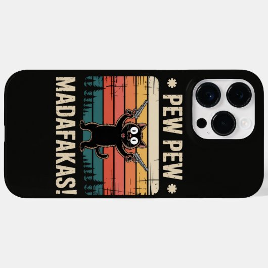 Pew Pew Madafakas Case-Mate iPhone Case (Achterkant (horizontaal))