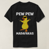 Pew Pew Madafakas Chicken Crazy Chick Pew Pew Love T-shirt (Design voorkant)