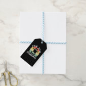 Pew Pew Madafakas Grappige Kat Gekke Kat Cadeaulabel (Met Touw)