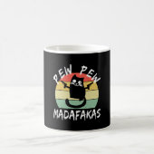 Pew Pew Madafakas Grappige Kat Gekke Kat Koffiemok (Center)
