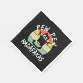 Pew Pew Madafakas Grappige Kat Gekke Kat Servet (Hoek)
