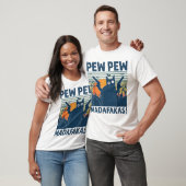 Pew Pew Madafakas Grappige Kat T-shirt (Unisex)