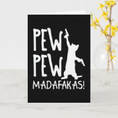 Pew Pew Madafakas Kaart (Gele Bloem)