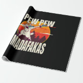 Pew Pew Madafakas Pew Pew Madafakas Goat Cadeaupapier (Uitgerold)