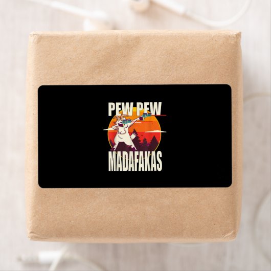 Pew Pew Madafakas Pew Pew Madafakas Goat Etiket (Insitu)