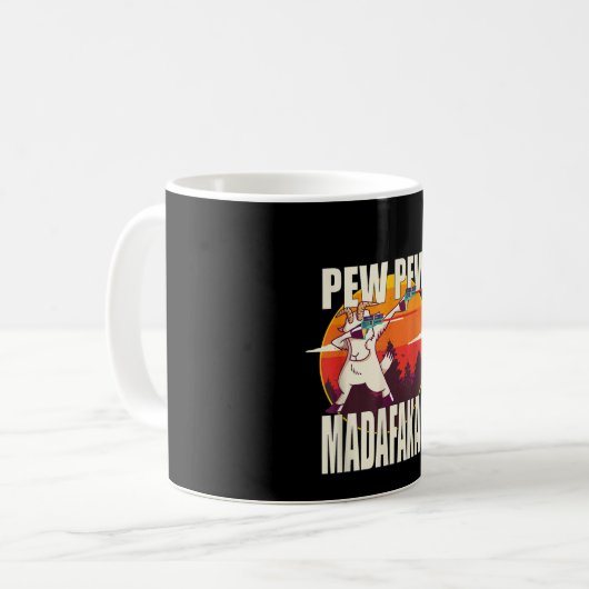 Pew Pew Madafakas Pew Pew Madafakas Goat Koffiemok (Voorkant links)