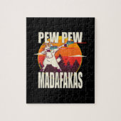 Pew Pew Madafakas Pew Pew Madafakas Goat Legpuzzel (Verticaal)