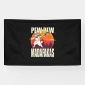 Pew Pew Madafakas Pew Pew Madafakas Goat Spandoek (Horizontaal)