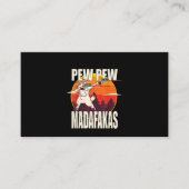 Pew Pew Madafakas Pew Pew Madafakas Goat Visitekaartje (Voorkant)