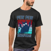 Pew Pew Madafakas Shirt Pew Pew Kat Pyjama's Zomer (Voorkant)