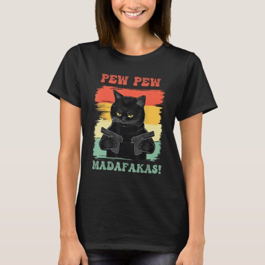 Pew Pew Madafakas T-shirt (Voorkant)
