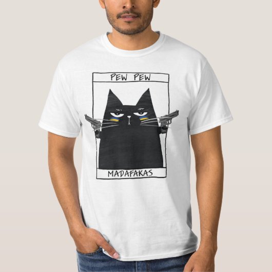 Pew Pew Madafakas T-shirt (Voorkant)