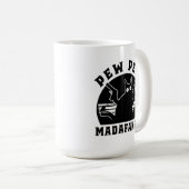 Pew Pew Mok-Funny Cat Mok Schattige Mok (Voorkant rechts)