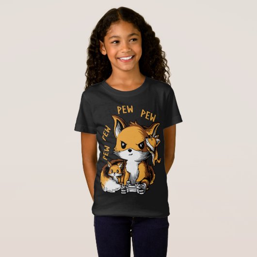 Pew Pew Parent | Funny, schattig en nerdy shirt (Voorkant volledig)
