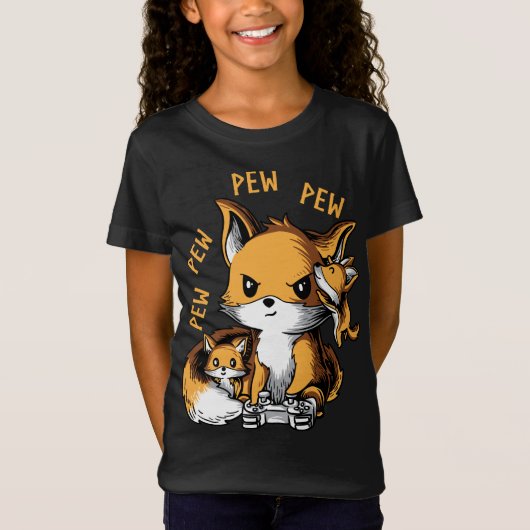 Pew Pew Parent | Funny, schattig en nerdy shirt (Voorkant)