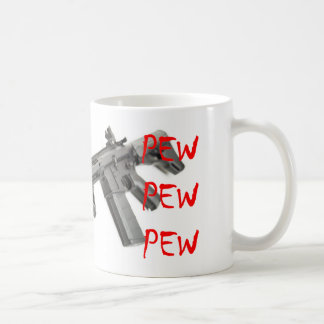 PEW PEW PEW AR-15 Coffee-Mok Koffiemok