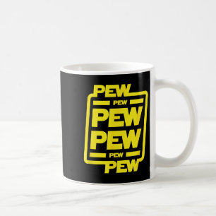 Pew Pew Pew _ Grappige Nerdy Science Fiction Koffiemok