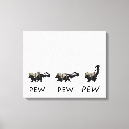 "PEW PEW PEW" print van Jaime Munt (Voorkant)