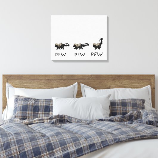 "PEW PEW PEW" print van Jaime Munt (Insitu (Slaapkamer))