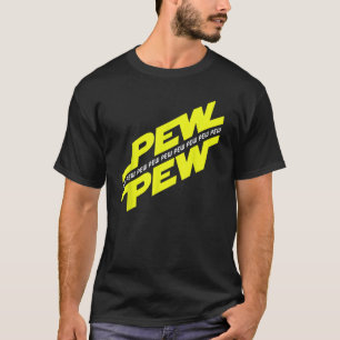Pew Pew Sci-Fi Gamer Noise voor mannen, vrouwen, j T-shirt