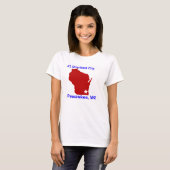 Pewaukee, WI #1 Drunkest City Women's T Shirt (Voorkant volledig)
