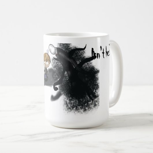 Pewdiepie Slenderman Mok (Voorkant rechts)