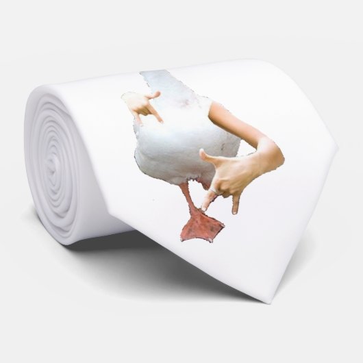 PewDuckTie Stropdas (Opgerold)