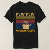 PewPew Madafakas Crazy Pew Pug T-shirt (Design voorkant)