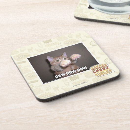 Pewpewpeug Bier Onderzetter (Linkerzijde)