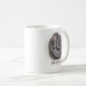 Pewter Ball Python - Gepersonaliseerd Koffiemok (Voorkant rechts)