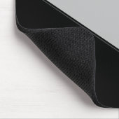 Pewter Grey Clutch Purse Design gepersonaliseerd Muismat (Hoek)