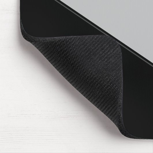 Pewter Grey Clutch Purse Design gepersonaliseerd Muismat (Hoek)