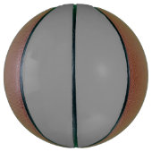 Pewter Grey Effen Kleur | Klassiek Elegant Basketbal (Verticaal)