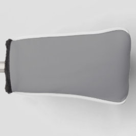 Pewter Grey Effen Kleur | Klassiek Elegant Golfheadcover