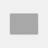 Pewter Grey Effen Kleur | Klassiek Elegant Post-it® Notes (Voorkant)