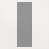Pewter Grey Effen Kleur | Klassiek Elegant Yogamat (Achterkant)