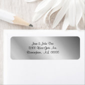 Pewter Look adresetiketten Etiket (Insitu)