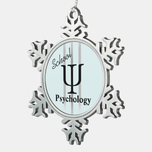Pewter Ornament School Psychology (Rechts)