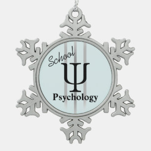 Pewter Ornament School Psychology