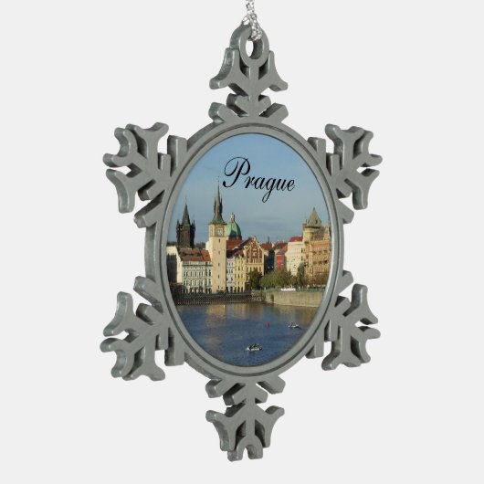 Pewter Prague Ornament (Links)