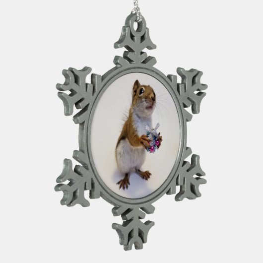 Pewter Rocky Ornament (Links)