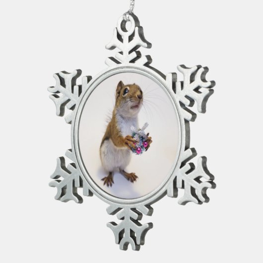 Pewter Rocky Ornament (Rechts)