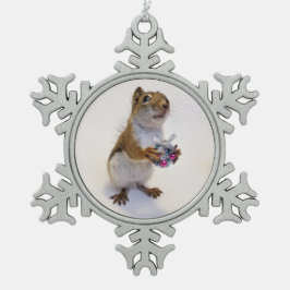 Pewter Rocky Ornament