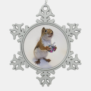 Pewter Rocky Ornament