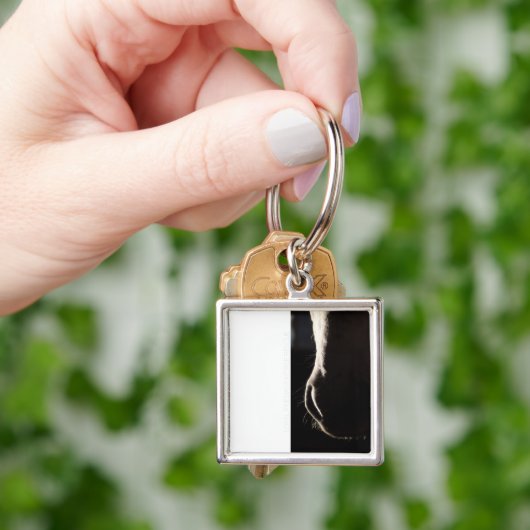 Pewter-Sleutelhanger Sleutelhanger (Hand)