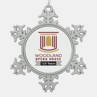 Pewter Snowflake 125th Jubileum Ornament