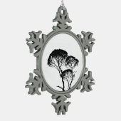 Pewter Snowflake Ornament (Links)